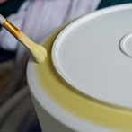 Juliet Macleod in her studio 2018